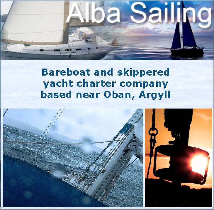 Alba Sailing yacht charter Argyll