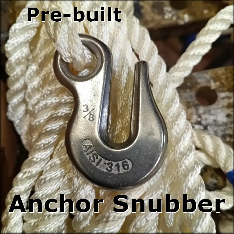 Ready-made anchor snubber